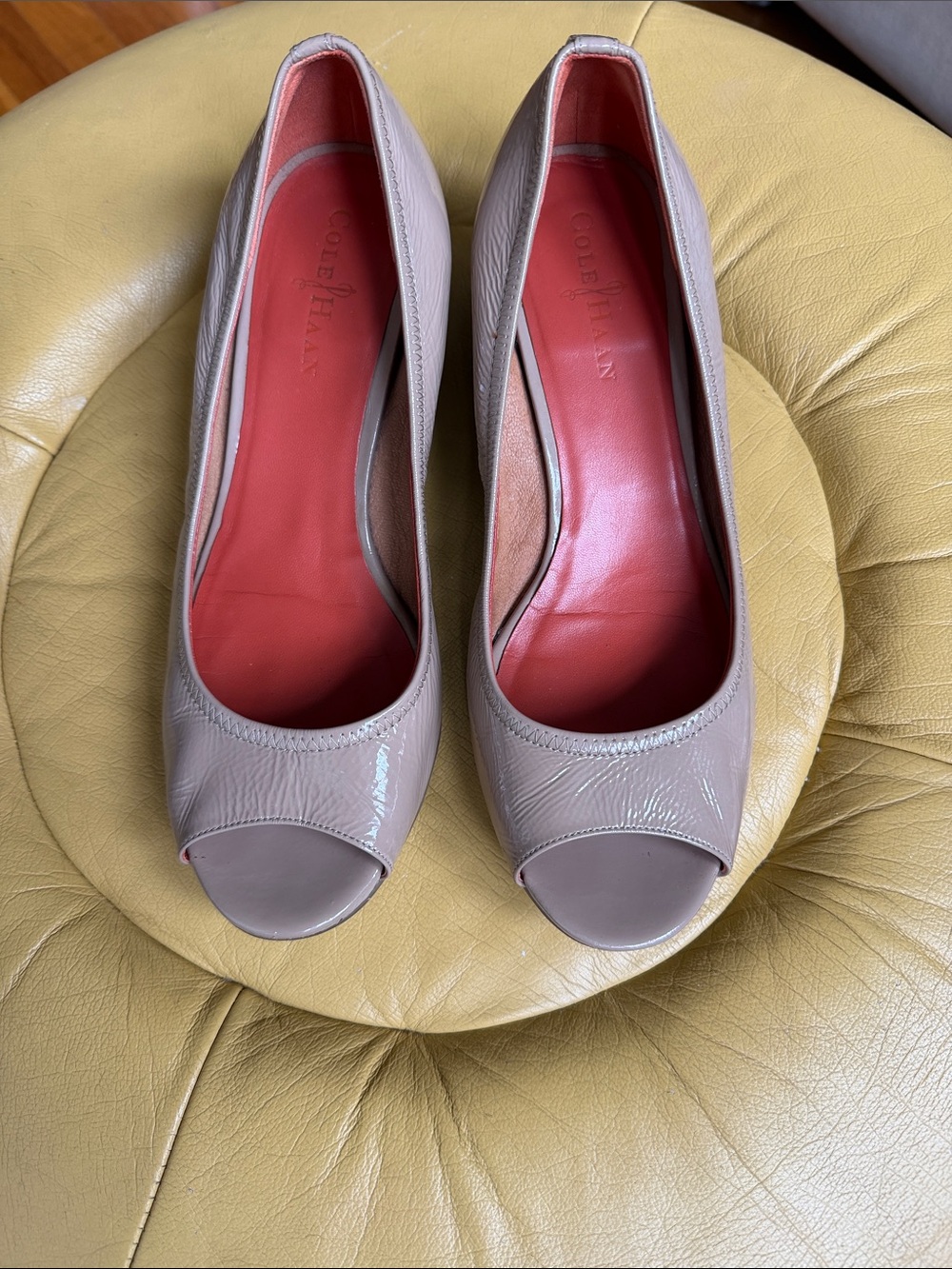 Cole Haan Nike Air Peep-Toe wedge